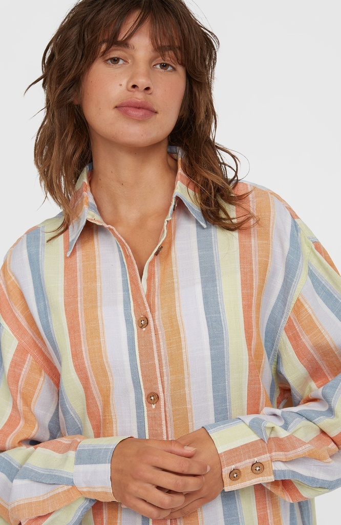 O'Neill Beach Vintage Long Shirt L/Vintage stripe - official view 1