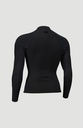 O'Neill W/ms Hyperfreak 2/1.5 Front Zip Jacket Black/Black 8 F - official view 2