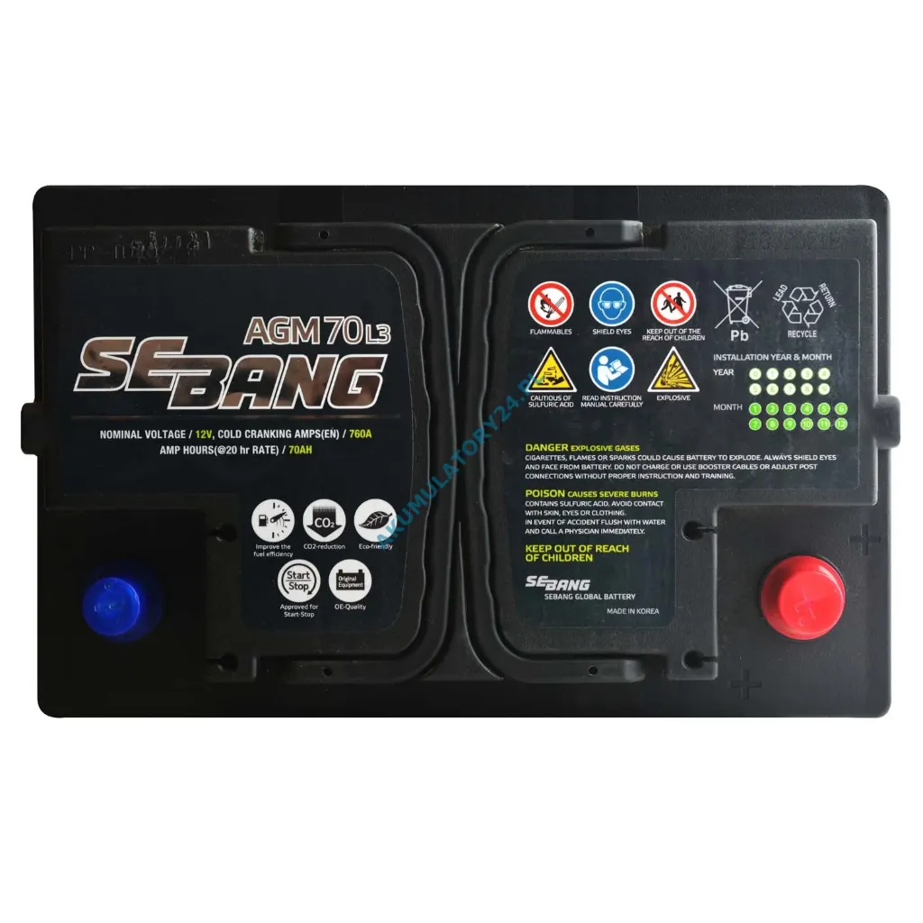 SEBANG Battery AGM 70L3