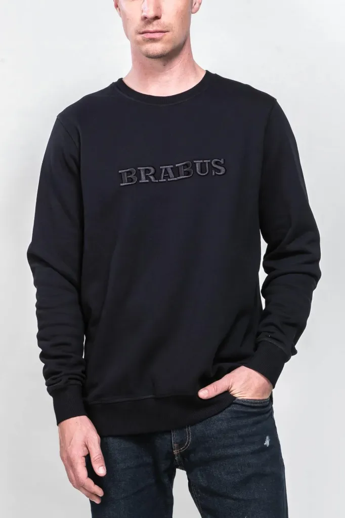 BRABUS Sweatshirt STITCH Black (MEDIUM)