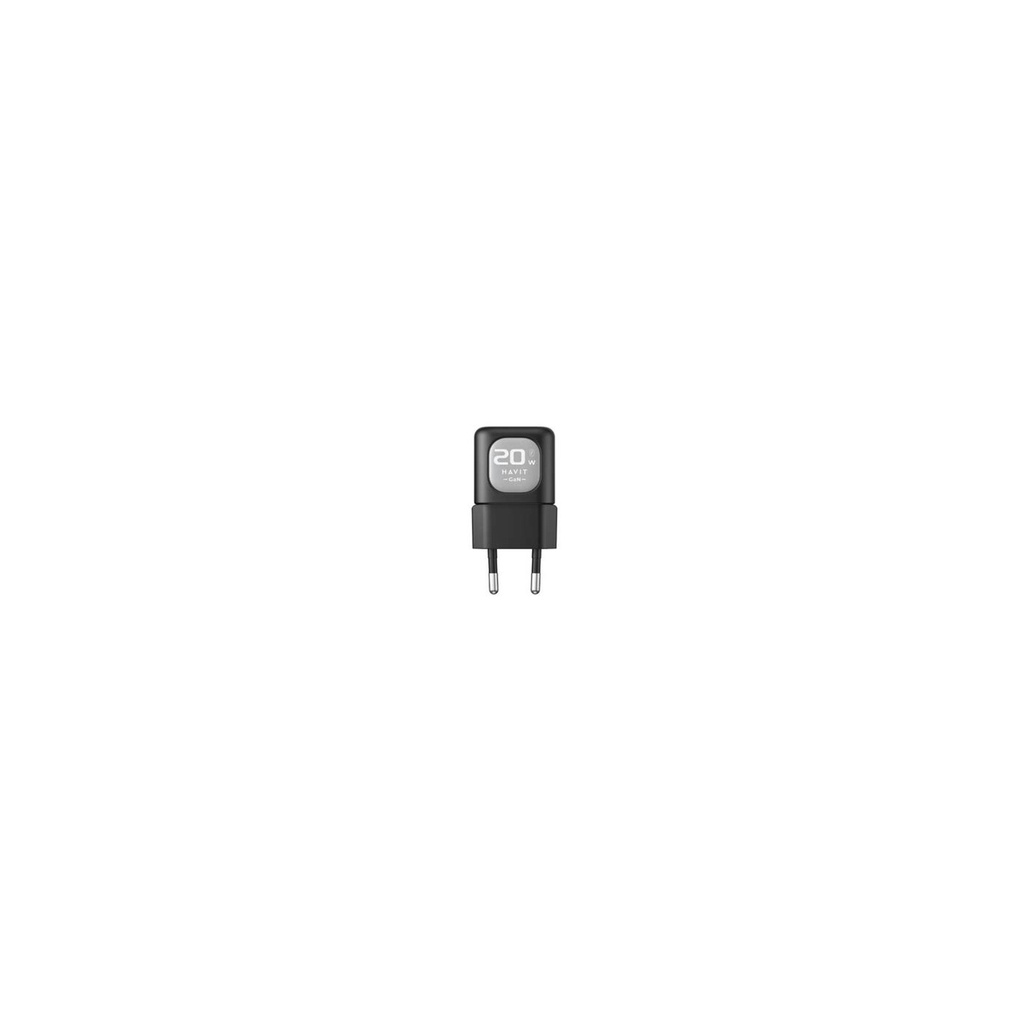 [HAVIT-UC220-UK] Havit UC220 20W GaN Dual-Port USB-A / USB-C Charger