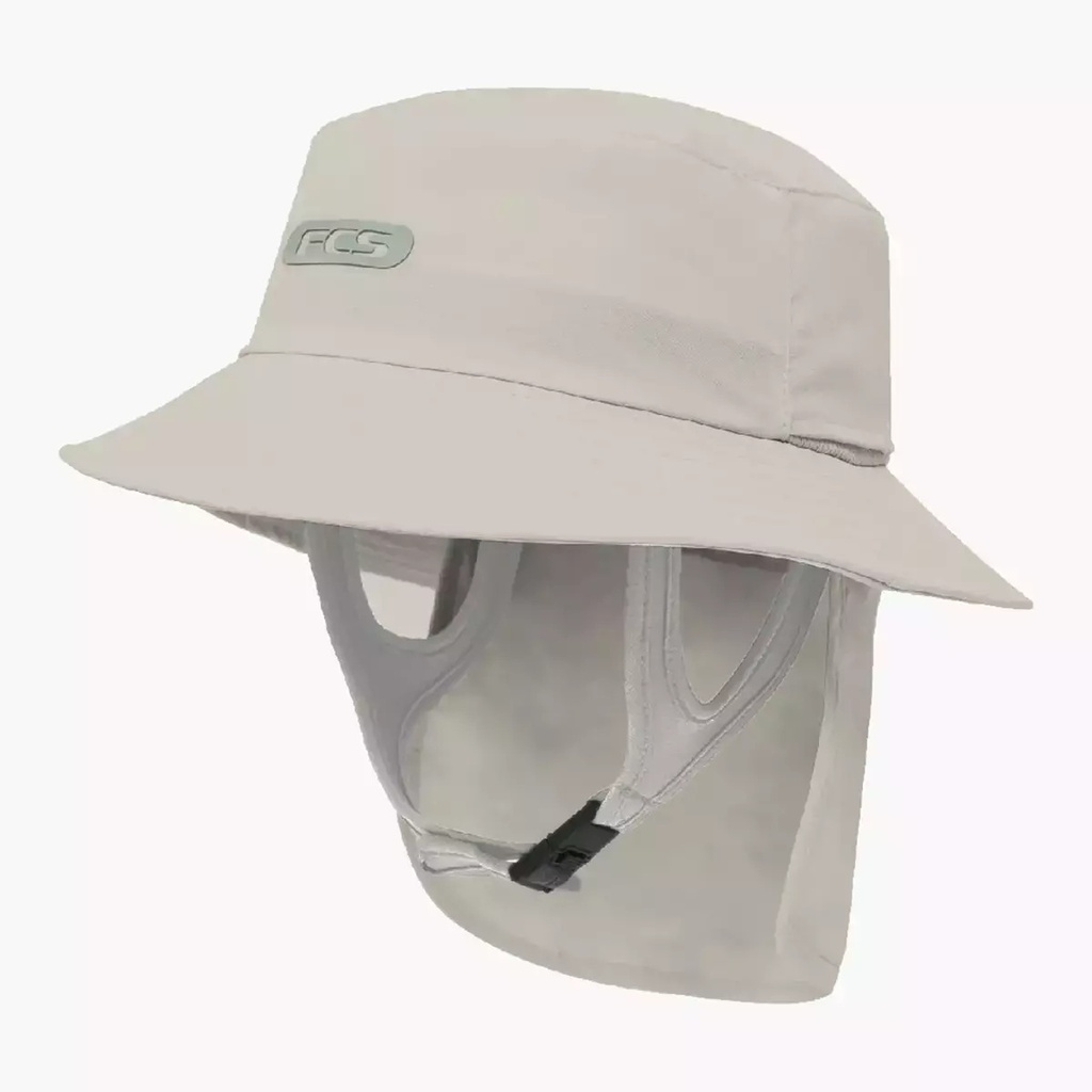 FCS Essential Surf Bucket Hat - Warm Grey - Medium