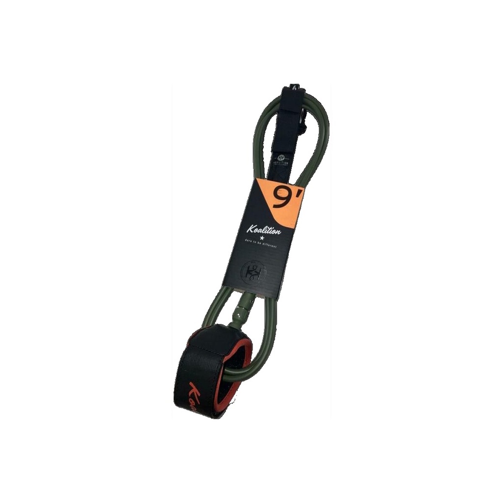 Koalition Premium Leash 9ft - Khaki