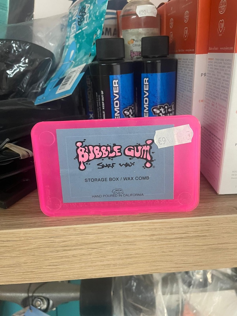 BUBBLE GUM SUR WAX STORAGE BOX