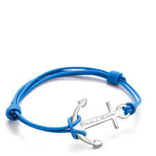 Blue Anchor Bracelet F
