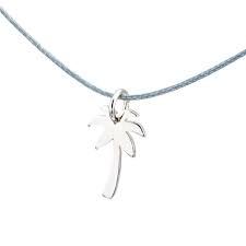Silver+Surf Jewellery Necklace S Palm Tree F