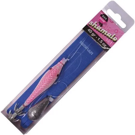 Sea Squid Shamalo Set Flashmer Squid 9cm 40gr F