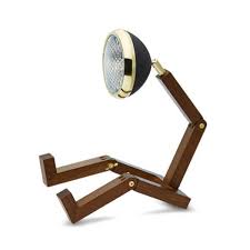 Mr Wattson, Original Lamp, Limited Edition, Brass Matte Black