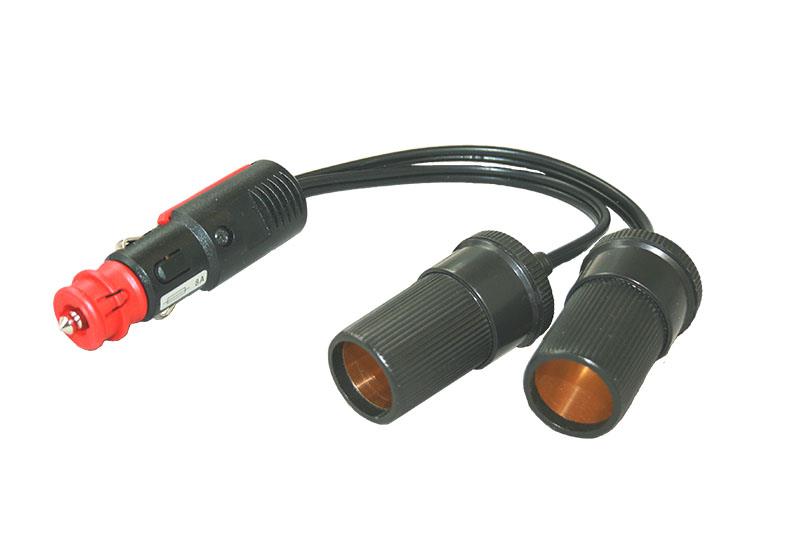 [4700710] HABA Male to Female 12 Volt Adapter Uni 8A F
