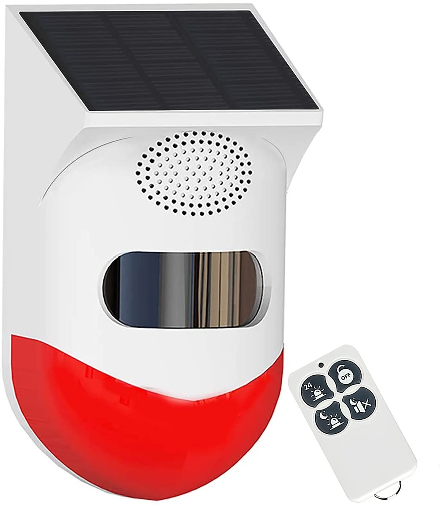 Solar Alarm Intrusion Outdoor/Indoor PIR F