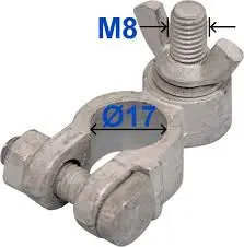 Raco N - Battery Terminal Flynut 8mm Pole F