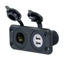 Marinco sealink Dual USB charger receptacle and 12 V 