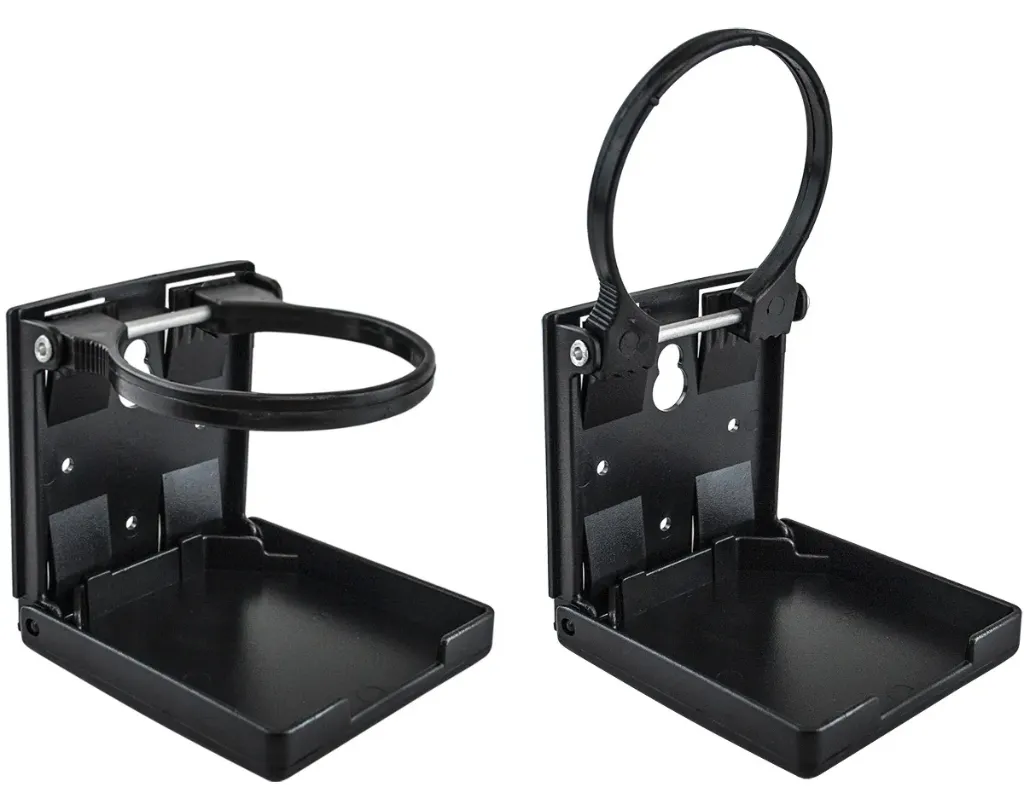 Easterner Adjustable Beverage Holder Black