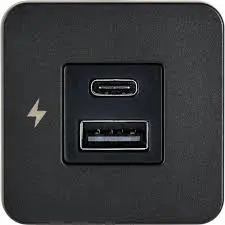 [SC-TILE-10] Scanstrut tile usb-a usb-c bezel black