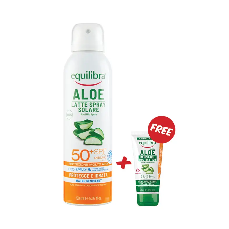 Equilibra Suncream Milk Spray Adult 50 SPF 