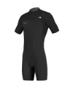 O'Neill W/ms Hyperfreak 2/1.5 Front Zip Jacket Black/Black 8 F