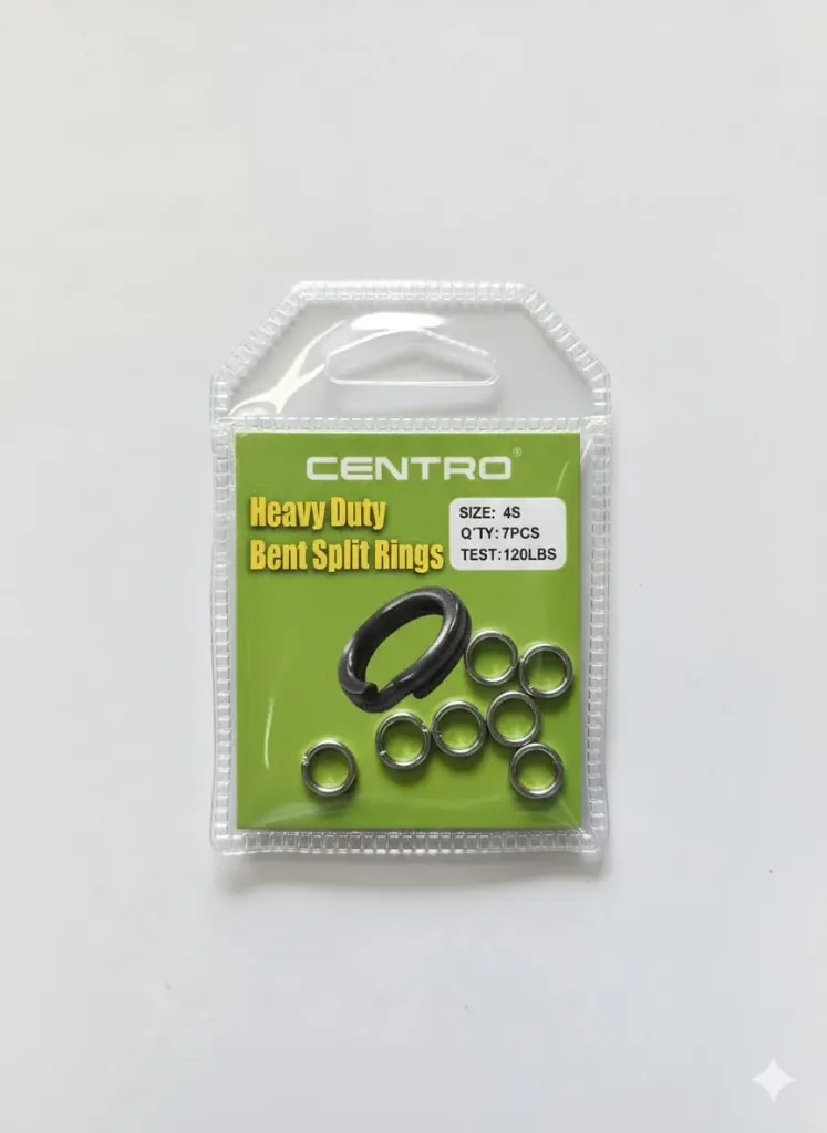 HEAVY BENT SPLIT RING SIZE 4S