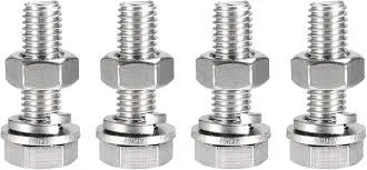 [9093348 30] Marinetech Hexagon Head Screws + Hexagon Nuts M8 x 30 + M8 4pcs 