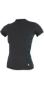 O'Neill W/ms Hyperfreak Skins S/S Rash Guard Tempered Steel