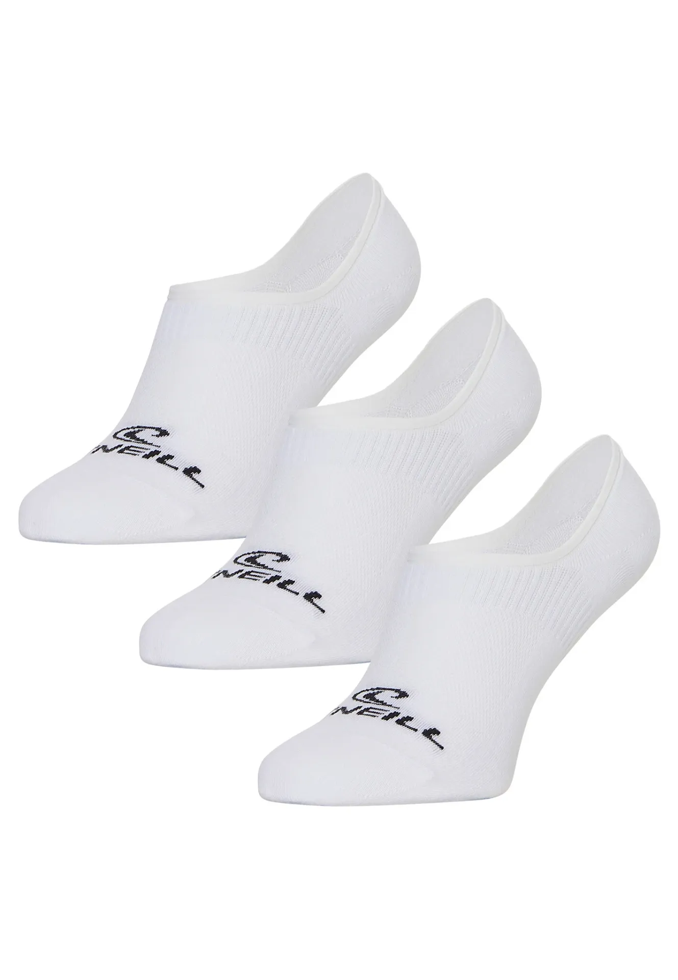 O'Neill Woman Men Footies (Invisible Sneaker) 3-Pack Socks