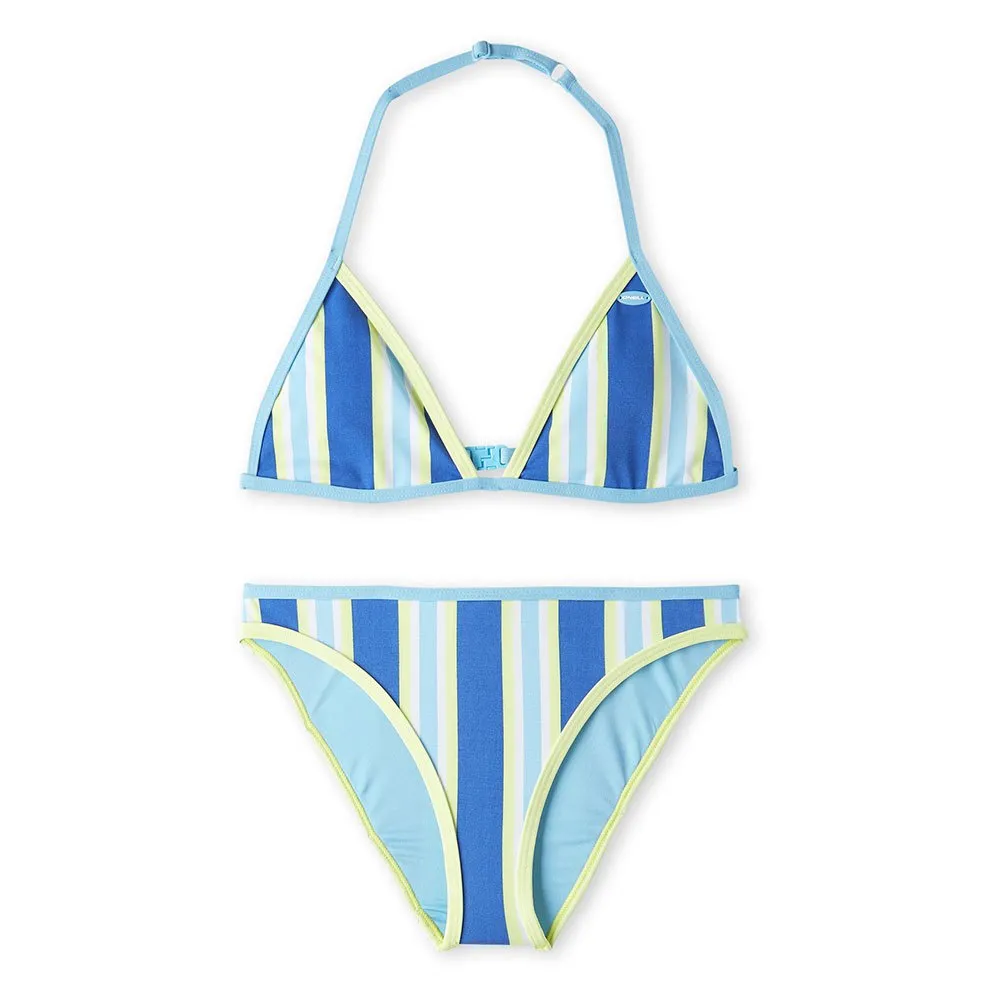 O'Neill Malibu Beach Party Bikini Girls Blue Stripe
